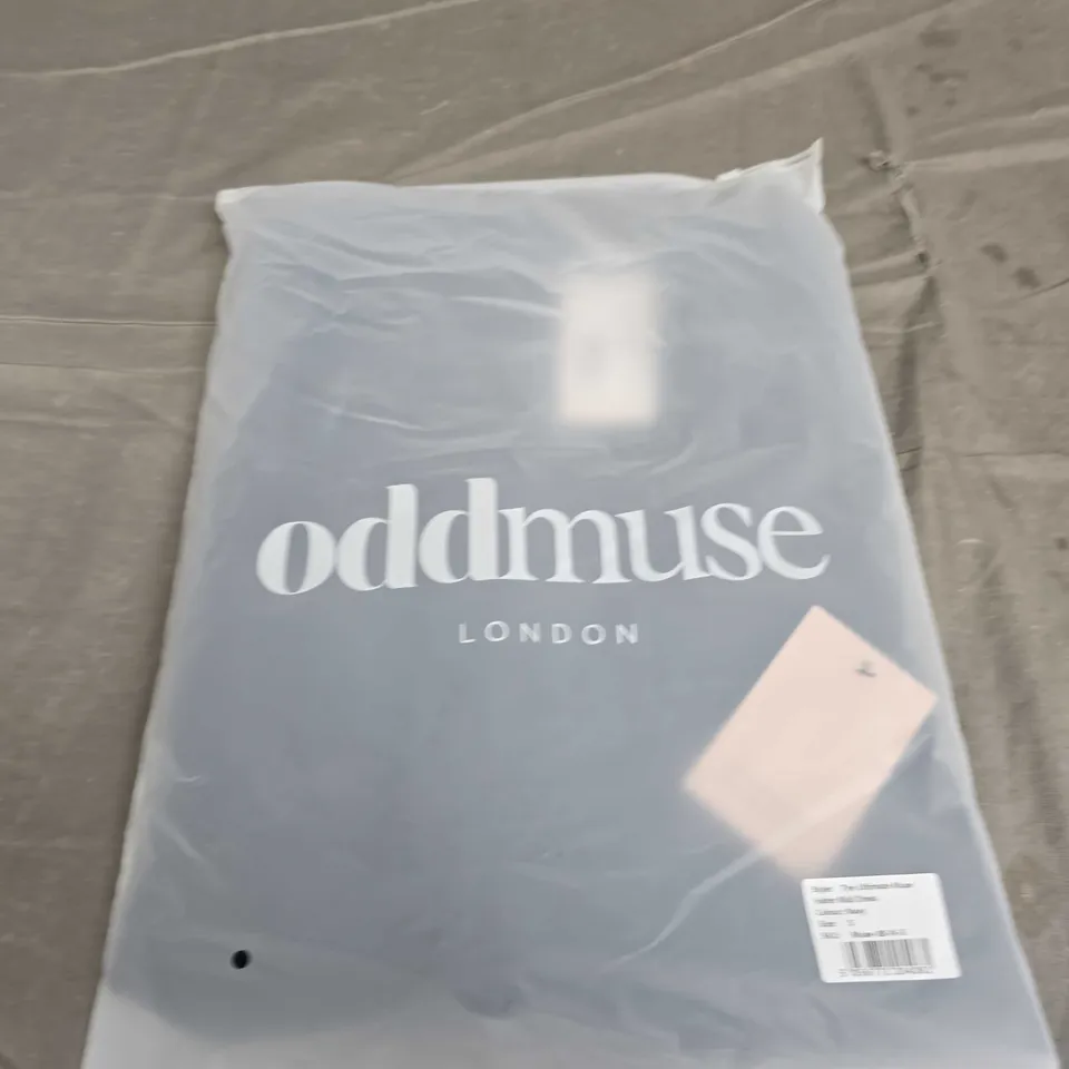 BAGGED ODDMUSE HALTER MIDI DRESS - SIZE SMALL