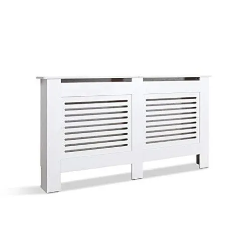 BOXED RADIATOR COVER - WHITE