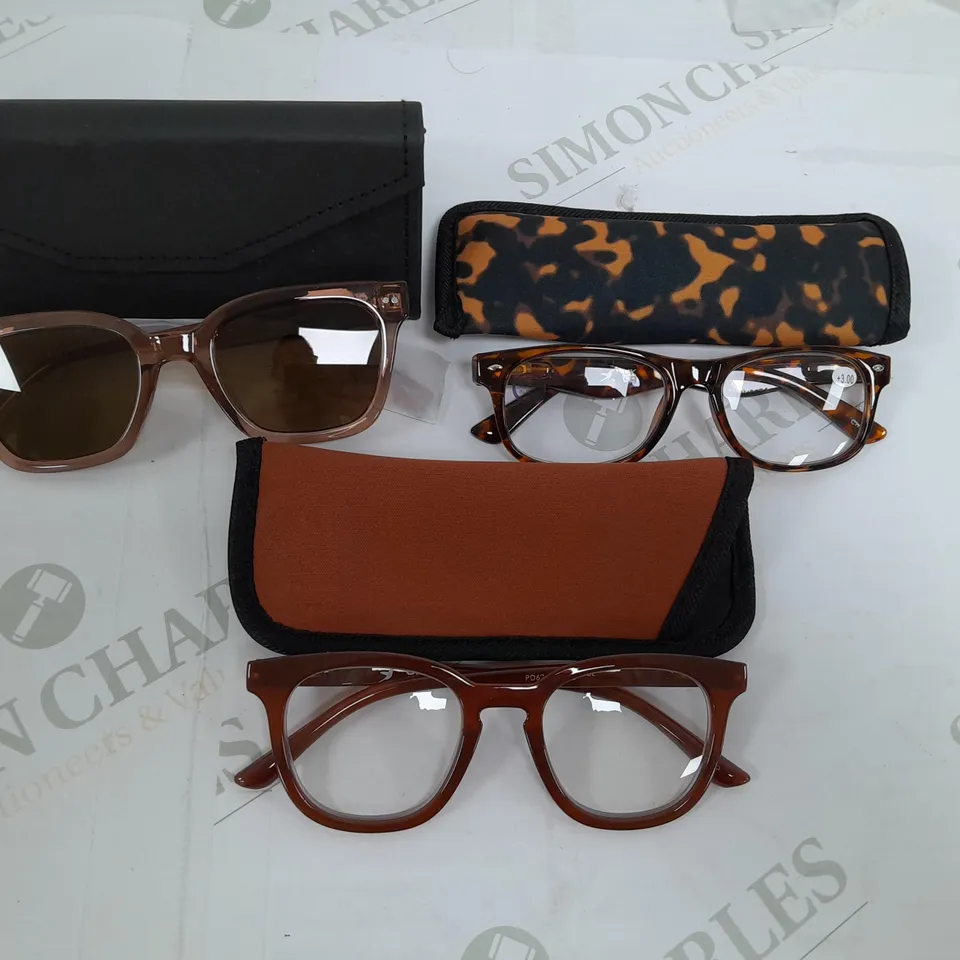 HUMMINGBIRD SUNGLASSE AND READING GLASSES 