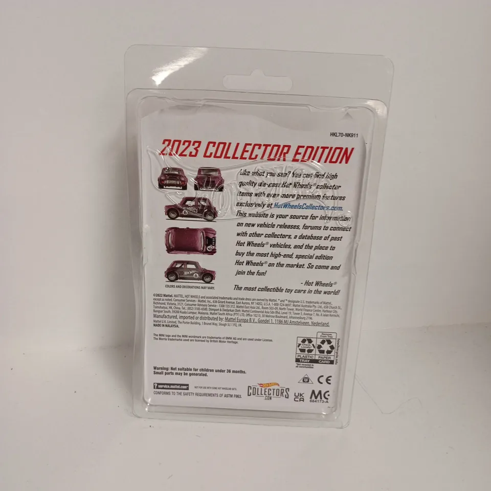 HOT WHEELS 2023 COLLECTOR EDITION – PURPLE MINI CAR (#6)