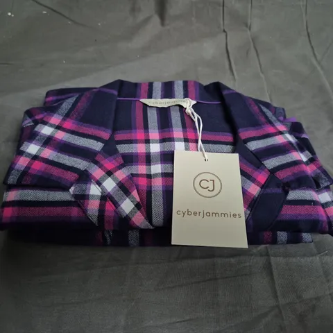 CYBERJAMMIES - EDIE NAVY CHECK PYJAMA SET SIZE 6