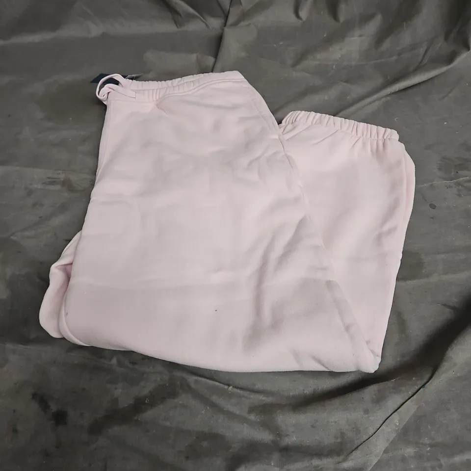 HOLLISTER TIE FRONT JOGGERS IN PINK SIZE M