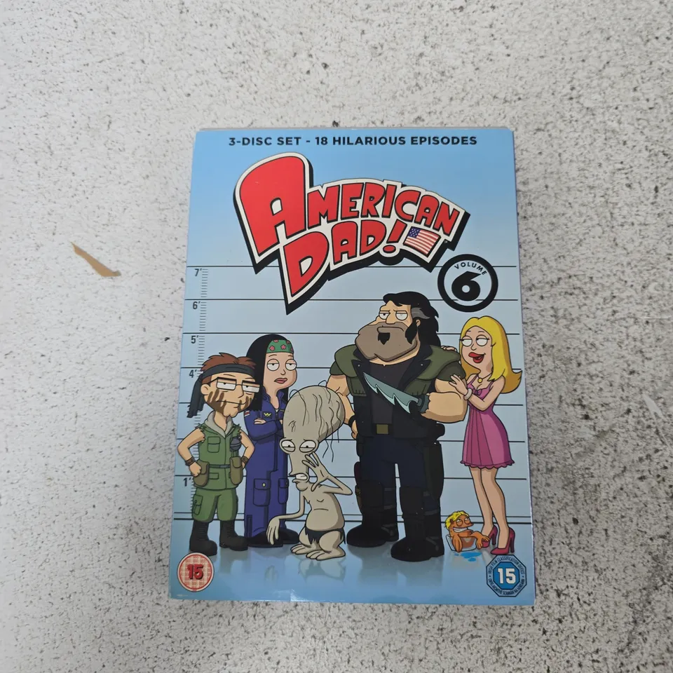 AMERICAN DAD! VOLUME 6 – 3-DISC DVD SET