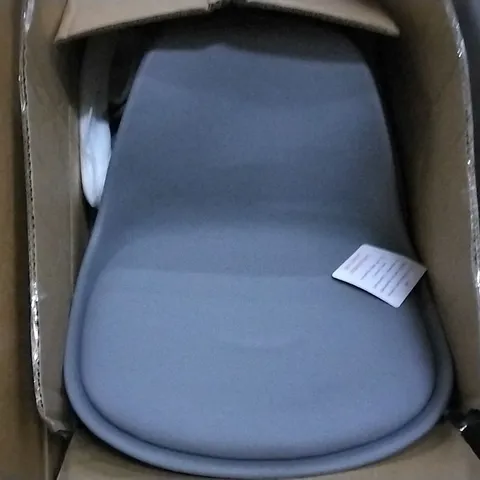 BOXED RIKARD HEIGHT ADJUSTABLE SWIVEL BAR STOOL X 2