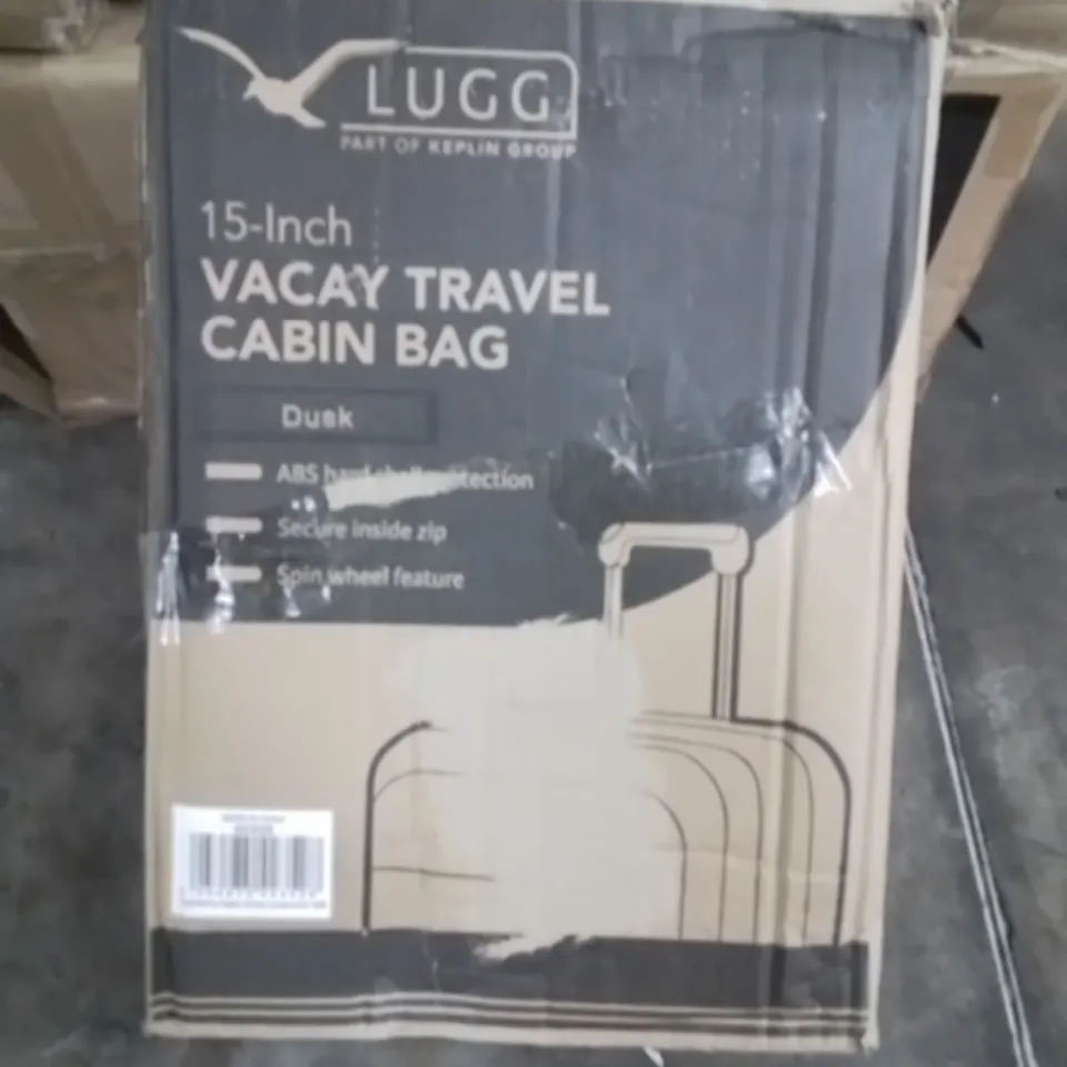 BOXED LUGG VACAY TRAVEL CABIN BAG