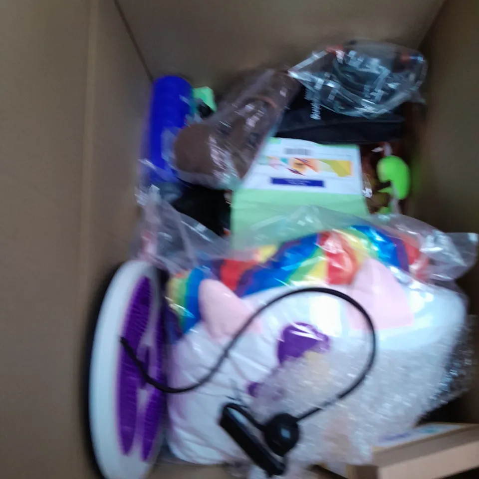 LARGE QAUNTIITY OF ASSORTED TOYS TO INCLUDE TEDDIES, JIGSAWS AND EURO 2024 STICKER