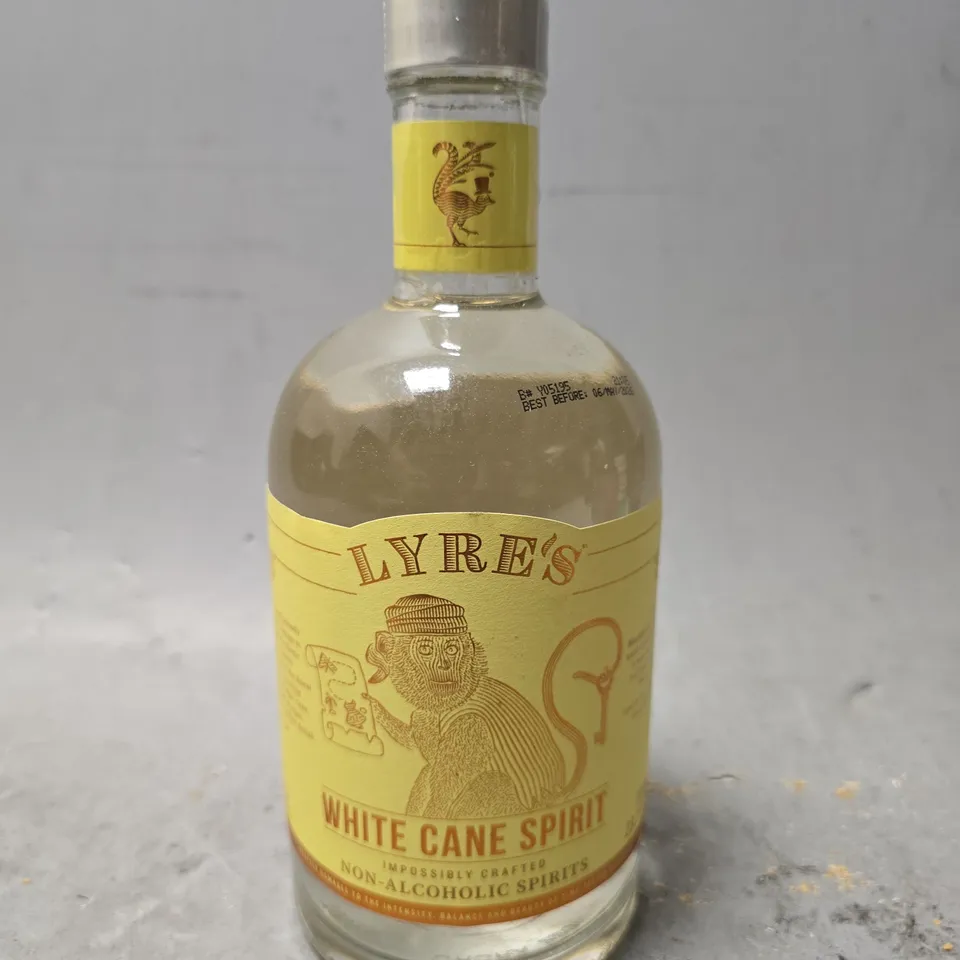 SEALED LYRE'S WHITE CANE SPIRIT NON ALCOHOLIC SPIRITS 