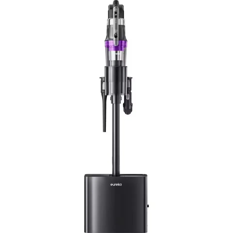 EUREKA STYLUS ELITE CORDLESS STICK VACUUM WITH SELF-EMPTYING STATION – BOXED