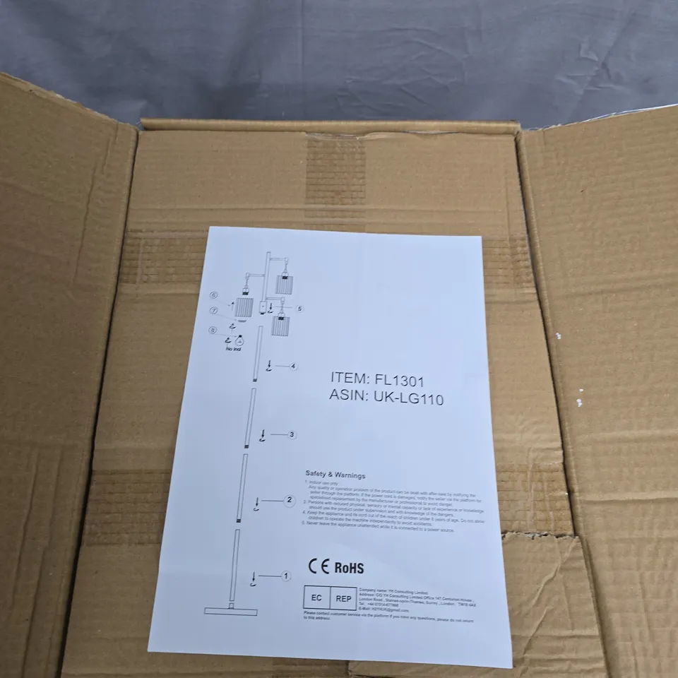 BOXED 3 TIER LANTERN HOLDER