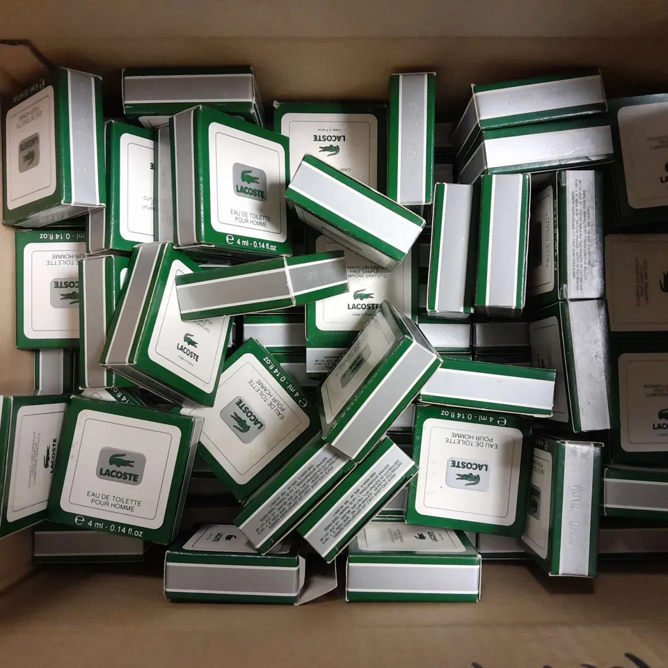 APPROXIMATELY 300 LACOSTE EAU DE TOILETTE POUR HOMME (4ml) 