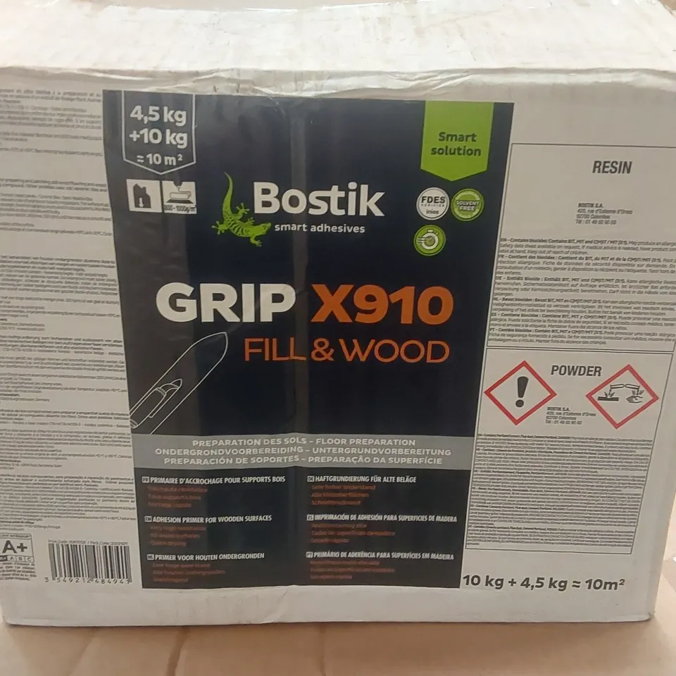 BOXED BOSTIK GRIP X910 FILL & WOOD FLOOR PREPARATION