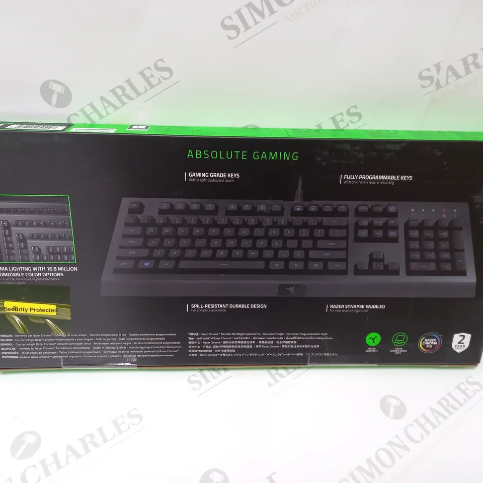 BRAND NEW BOXED RAZER CYNOSA LITE ESSENTIAL GAMING KEYBOARD