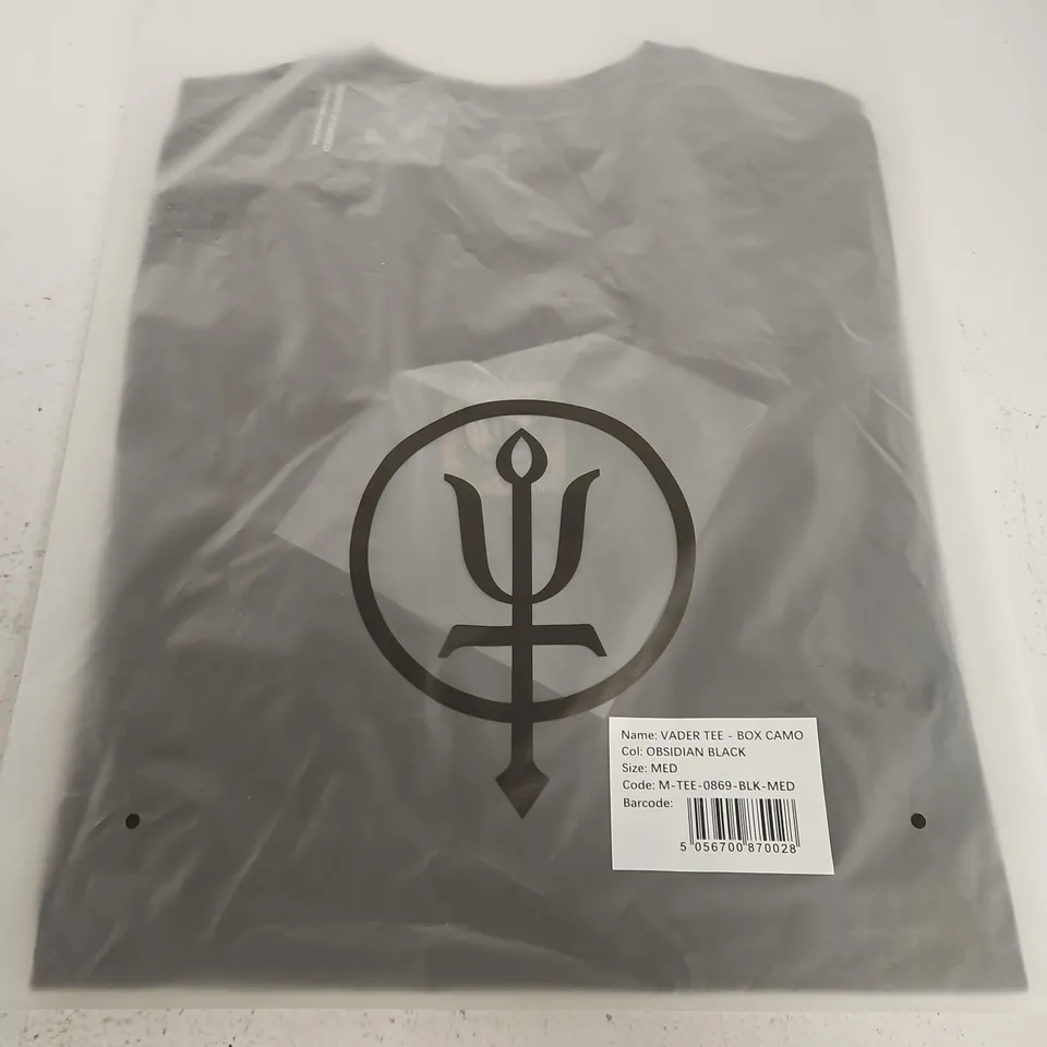 THRUDARK VADER TEE – BOX CAMO, OBSIDIAN BLACK – UK MEDIUM