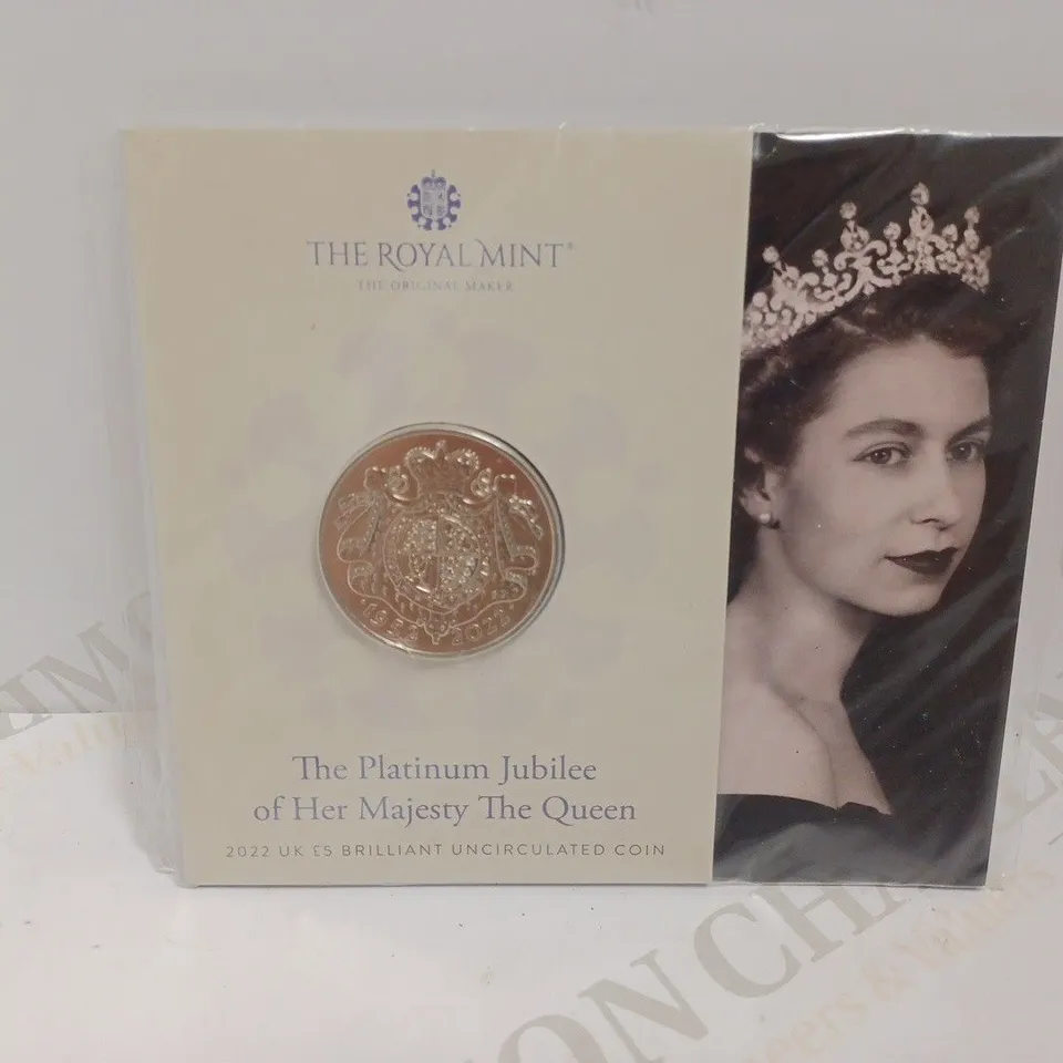 THE ROYAL MINT THE PLATINUM JUBILEE OF MAJESTY THE QUEEN