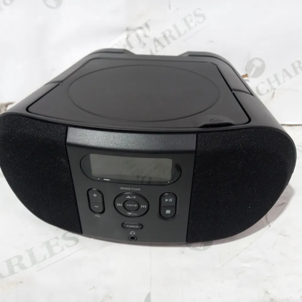 ASDA CD BOOMBOX IN BLACK