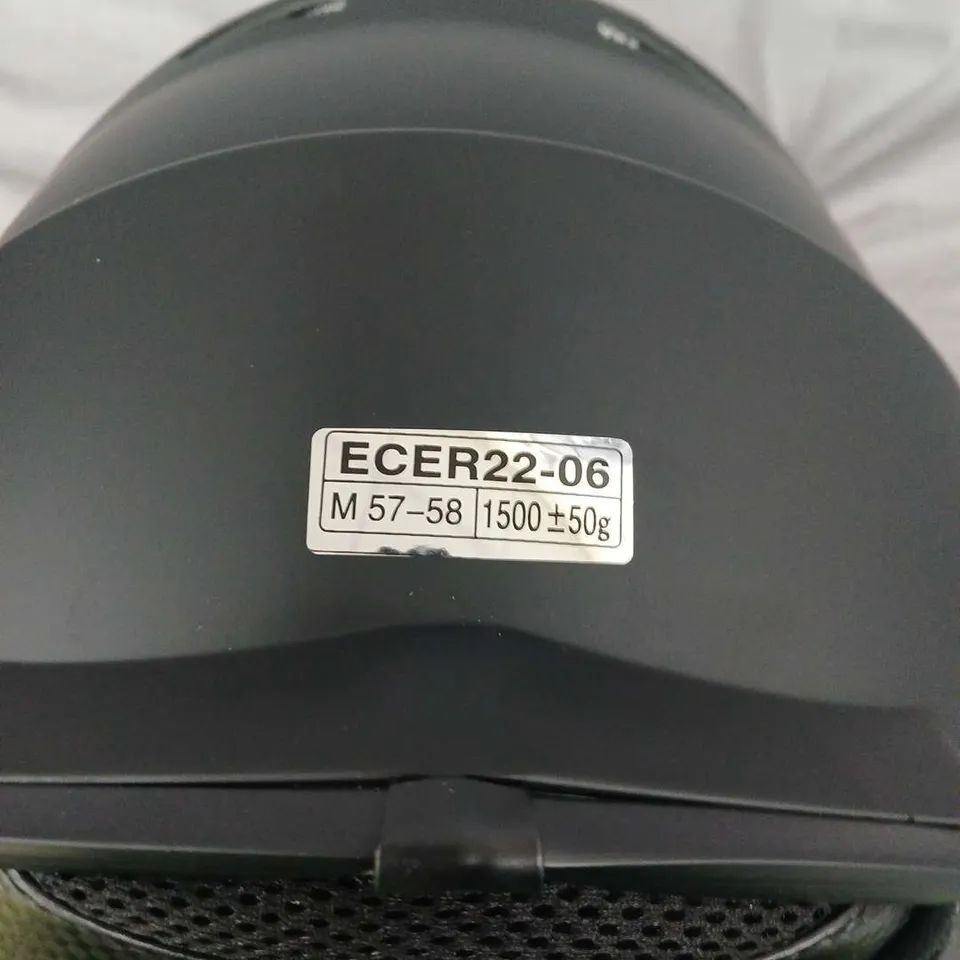 ZORAX HELMET, BLACK, SIZE M (57-58), ECE R22-06 CERTIFIED