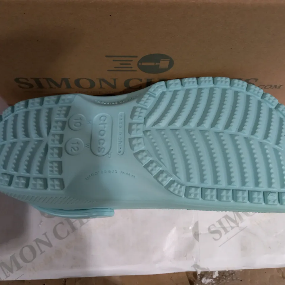 PAIR OF CROCS IN CYAN BLUE - EU SIZE 44