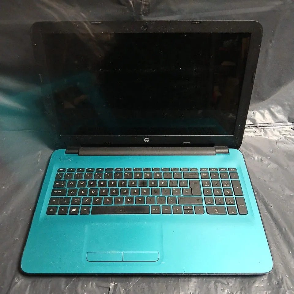HP LAPTOP IN TEAL BLUE