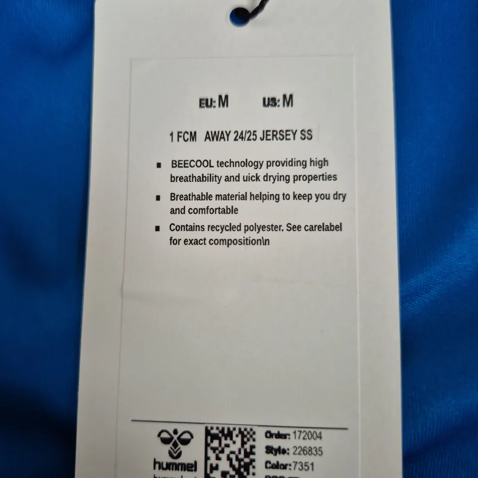 1. FC MAGDEBURG AWAY JERSEY 24/25 SS – HUMMEL, SIZE M
