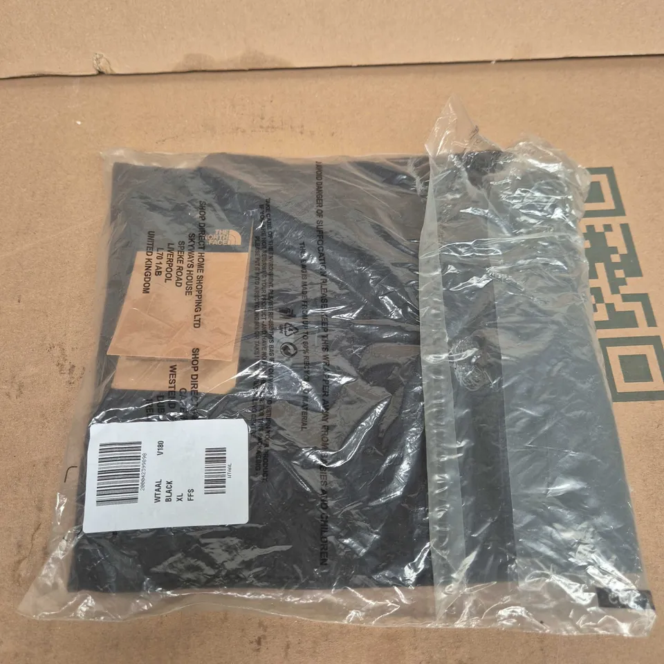 THE NORTH FACE MEN'S EVO SD REGULAR SHORT SLEEVE TEE – BLACK, UK SIZE L