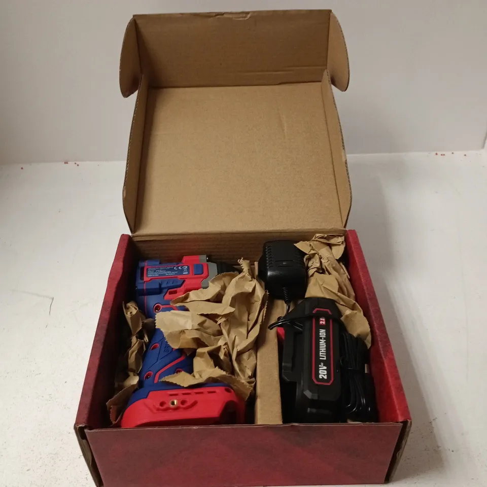 BOXED WORKPRO 20V 230N.M IMPACT DRIVER DRILL