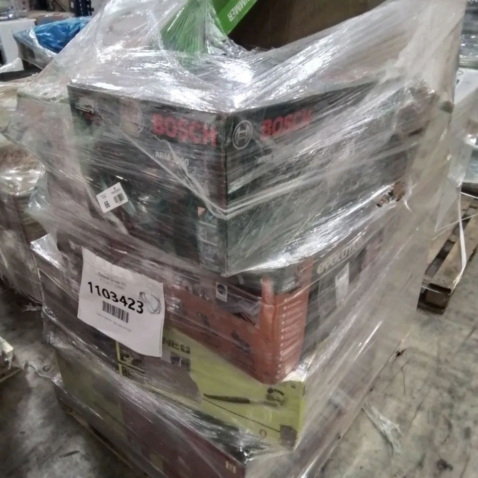 PALLET OF APPROXIMATELY 18 UNPROCESSED RAW RETURN HOUSEHOLD AND ELECTRICAL GOODS TO INCLUDE;