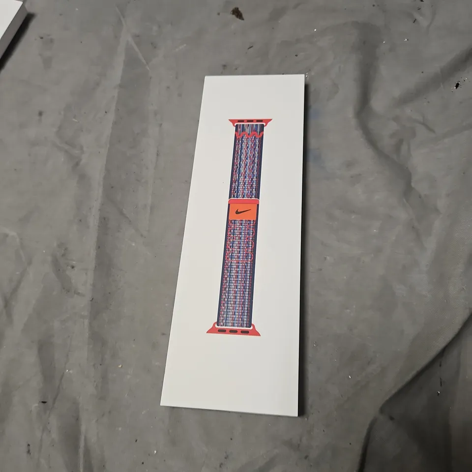 NIKE SPORT LOOP BAND FOR APPLE WATCH 46MM – BLUE/RED