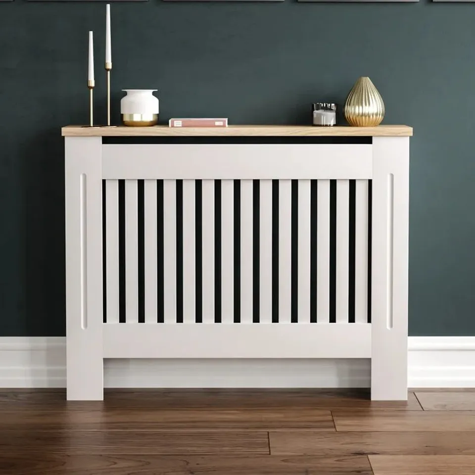 BOXED BEACSFIELD ARLINGTON RADIATOR COVER 111 X 19 X 83.3CM (1 BOX)