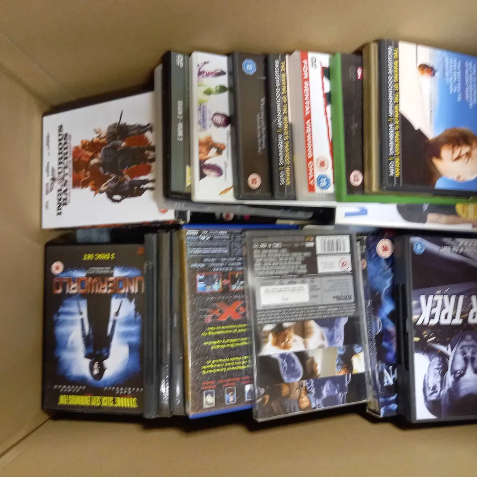 LOT OF APPROXIMATELY 50 ASSORTED DVDS