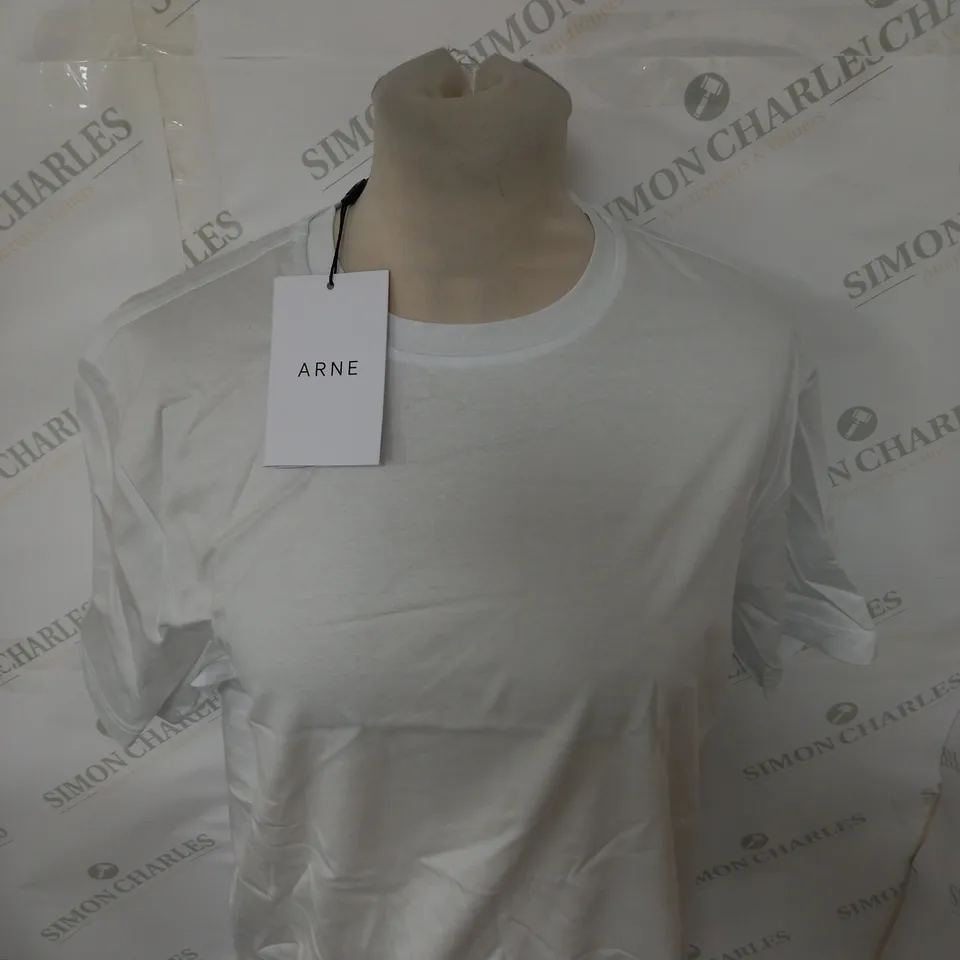ARNE MERCERISED T-SHIRT SIZE S