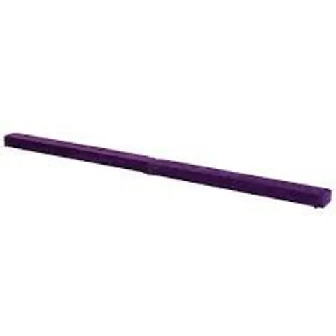 BOXED 7FT GYMNASTICS PURPLE SUEDE BALANCE BEAM
