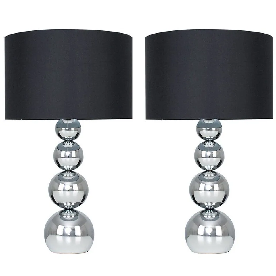 EFFINGER 43CM TABLE LAMP - BLACK SHADE