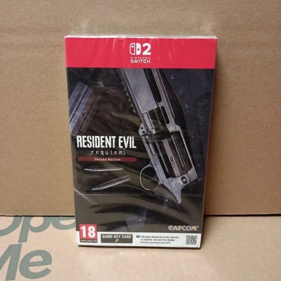 SEALED RESIDENT EVIL REQUIEM DELUXE EDITION (NINTENDO SWITCH 2)