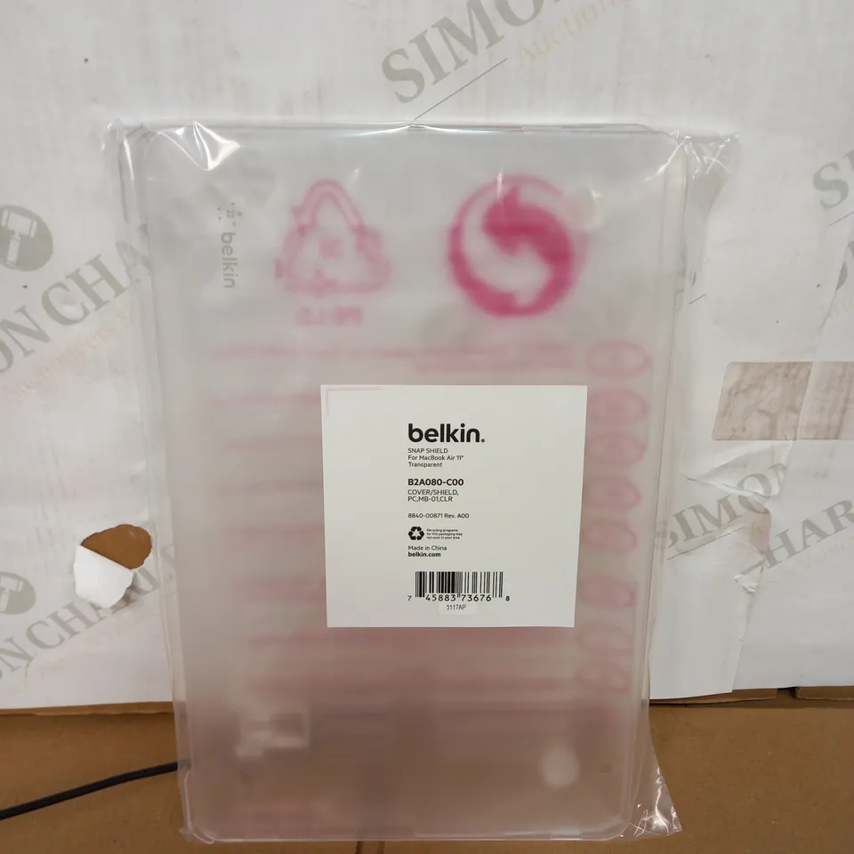 LOT OF 10 BELKIN SNAP SHIELDS FOR MAC BOOK AIR 11 - TRANSPARENT
