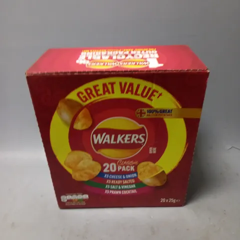 20X WALKERS VALUE CRISP BOX