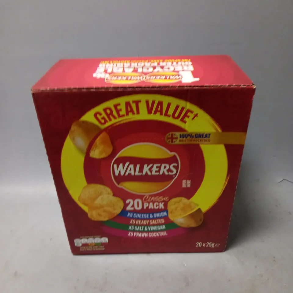 20X WALKERS VALUE CRISP BOX 