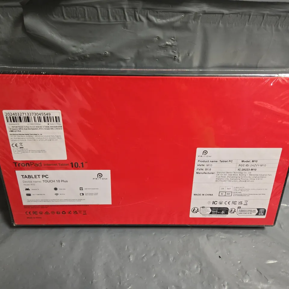 BOXED SEALED PRITOM TRON PAD 10.1" TABLET 