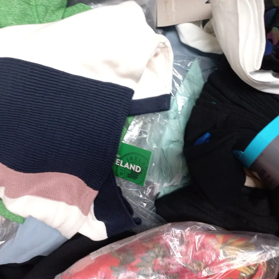 APPROXIMATELY 15 ASSORTED CLOTHING AND FASHION PRODUCTS IN VARIOUS STYLES AND SIZES - COLLECTION ONLY