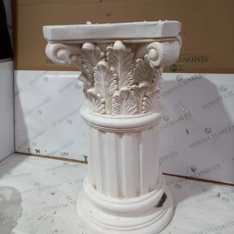 OUTLET MY GARDEN STORIES ROMAN PLANT STAND PLINTH, NATURAL