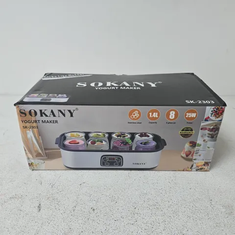 BOXED SOKANY YOGHURT MAKER (SK-2303)