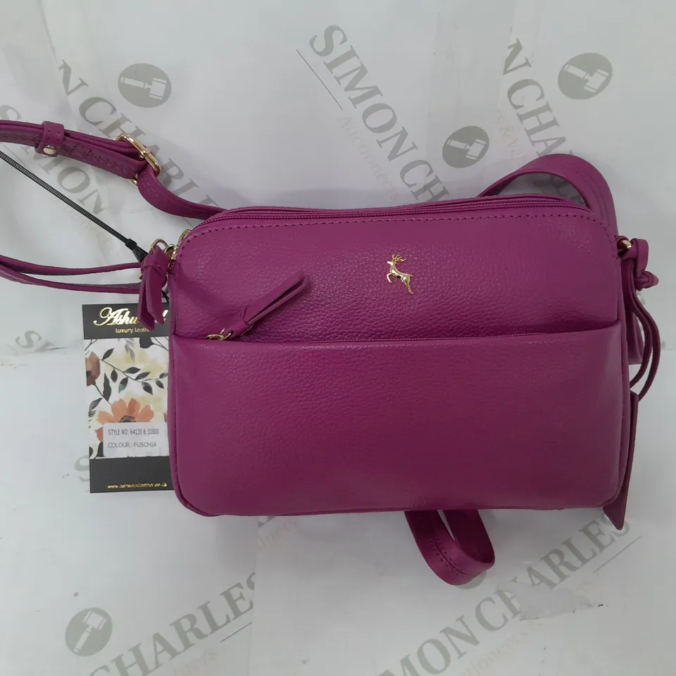ASHWOOD POCKET LEATHER CROSSBODY BAG