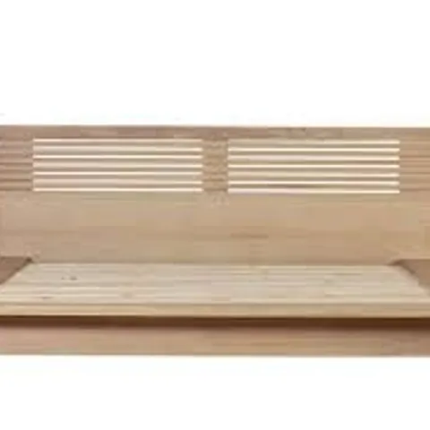 BOXED GALLERY DIRECT OKAYAMA BED FRAME - OAK // SIZE: KING (3 BOXES)