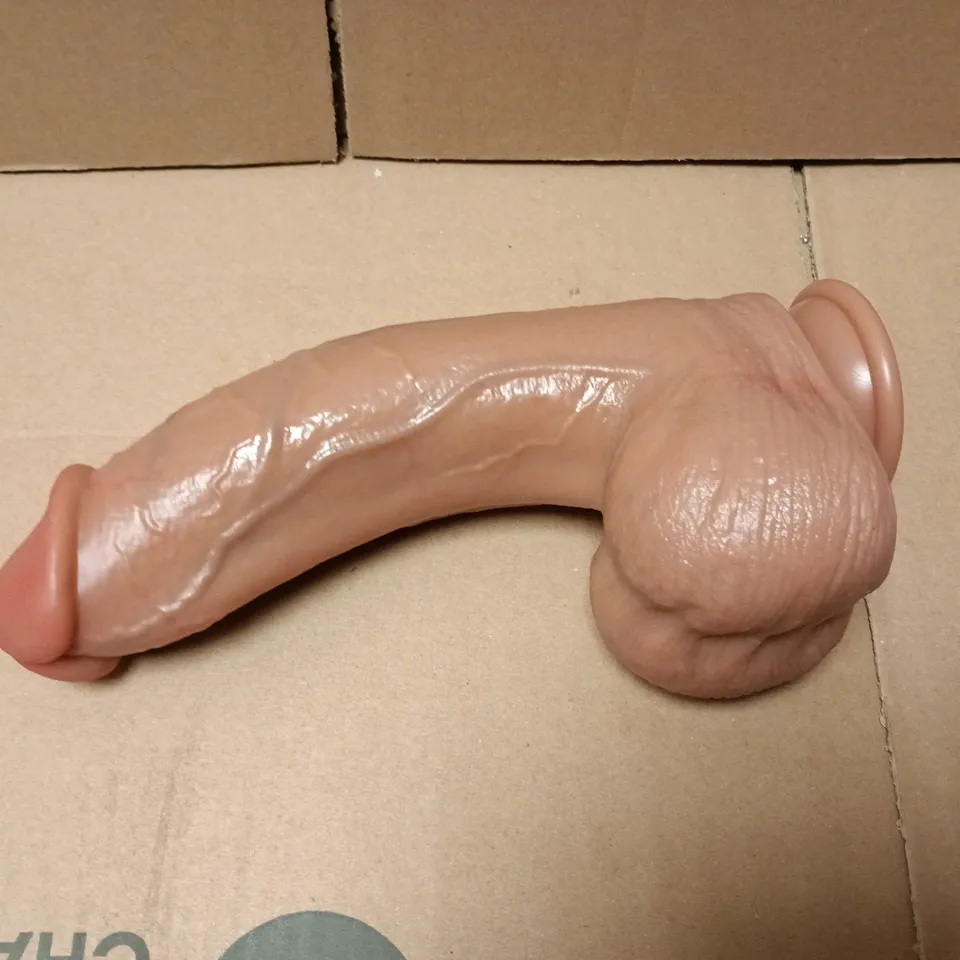 MATCH MY FEEL 8" REALISTIC SUCTION CUP DILDO WITH BALLS