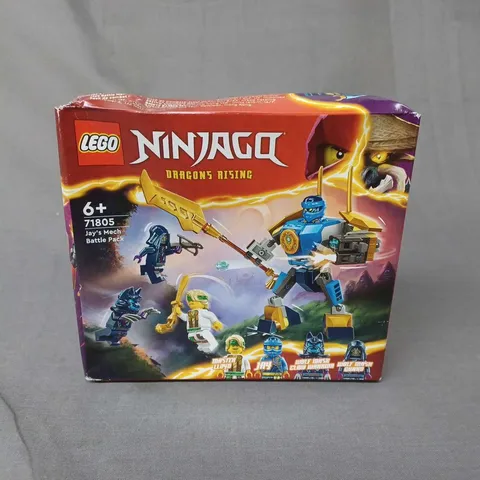 LEGO NINJAGO DRAGONS RISING - JAYS MECH BATTLE PACK - 71805