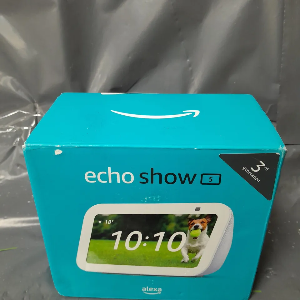 BOXED AMAZON ECHO SHOW 5 (3RD GENERATION)