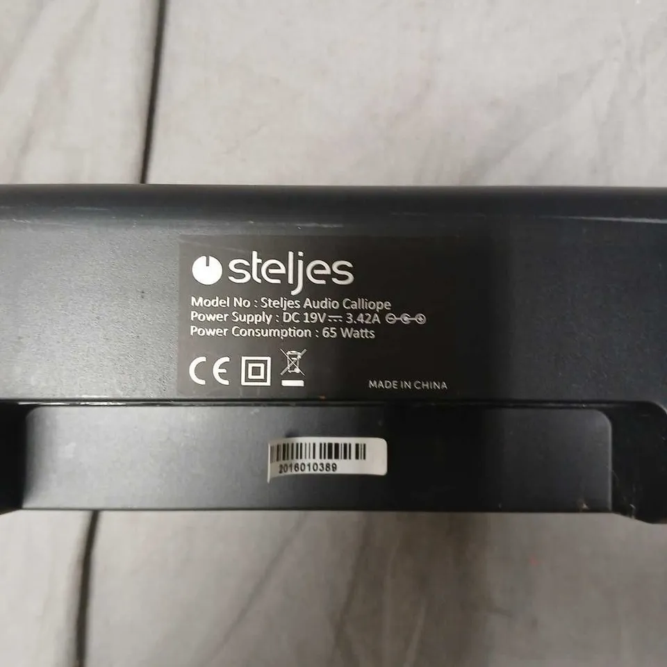 STELJES AUDIO CALLIOPE SOUNDBAR – BLACK 