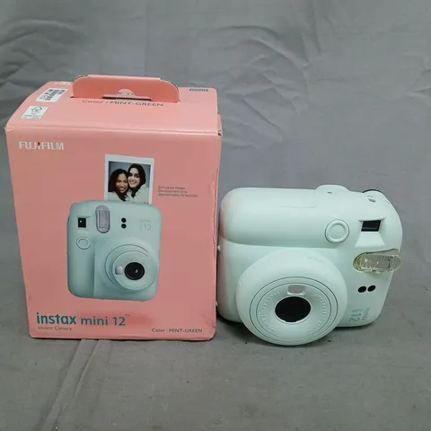 BOXED FUJIFILM INSTAX MINI 12 INSTANT CAMERA