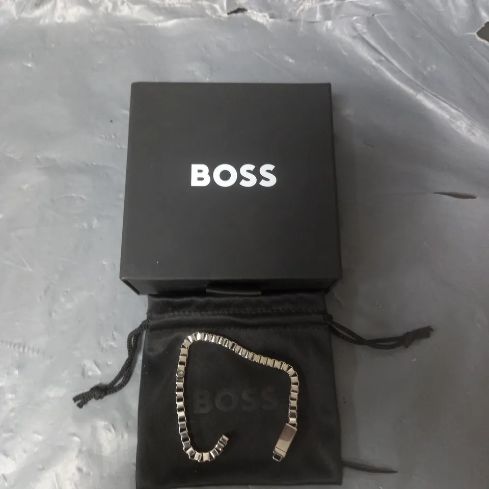 HUGO BOSS CHAIN FOR HIM MENS BRACELET RRP £59