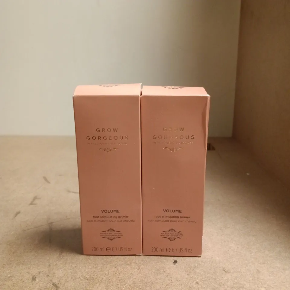 GROW GORGEOUS VOLUME ROOT STIMULATING PRIMER – 200 ML (SET OF 2)