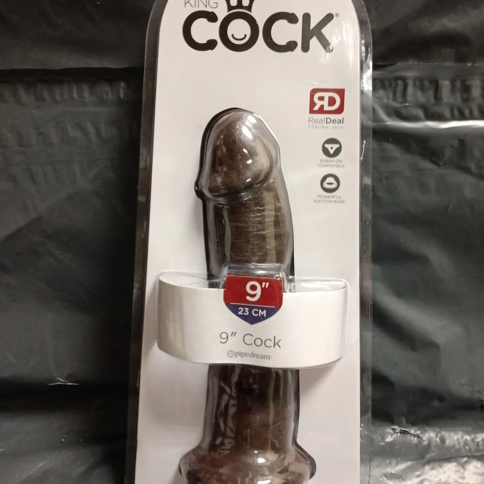 KING COCK 9" REALISTIC DILDO WITH SUCTION BASE